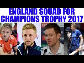 Champions Trophy 2017 : England announce squad, Morgan to lead | Oneindia News
