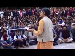 JNU Professor says in new video "Kashmir's illegal occupation by India justifies calls for Azadi "
