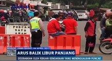 Arus Balik Libur Panjang di Puncak, Macet Parah