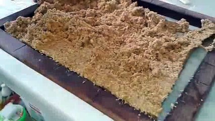 como fazer paçoca com rapadura