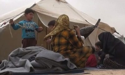 Minimnya Fasilitas Penampungan Pengungsi di Suriah