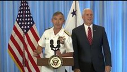 Download Video: Pence Touts Proposed Increase in Military Spending During Visit to Hawaii Base