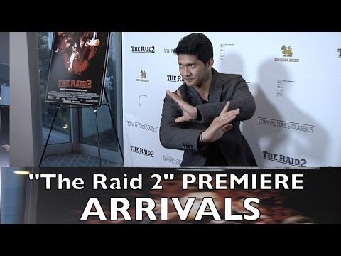 The Raid 2 Los Angeles Premiere Arrivals Iko Uwais, Cung Le, Randy Couture