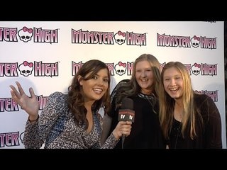 Emily Sarah Carlson and Ally J. Carlson Interview Monster High Frights, Camera, Action! Premiere
