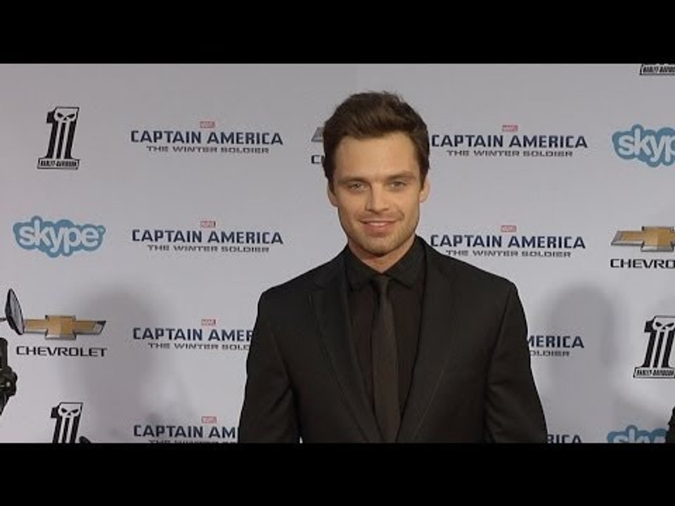Sebastian Stan BUCKY BARNES "Captain America: The Winter Soldier" World Premiere