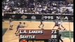 1995 NBA playoffs wcr1 game 1 Los Angeles Lakers-Seattle Supersonics part 2/2