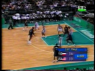 1996 Olympic games basketball final usa-yugoslavia(plus ceremony) part 1/2