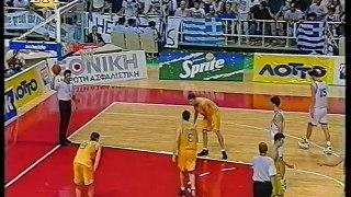 1995 FIBA World Championships U19 final greece-australia(plus post game) part 2/3