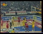 1992-93 greek cup semi finals olympiakos-aris(highlights)