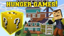 PopularMMOs Minecraft׃ HELLO NEIGHBOR HUNGER GAMES - Lucky Block Mod - Modded Mini-Game