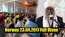 Norway Divan 23-04-2017 - Bhai Panthpreet Singh Ji Khalsa
