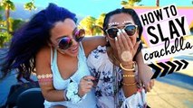How to SLAY Coachella! What to Wear, Unique Hairstyles   DIY Body Art | Niki and Gabi