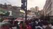 People Fill Central Chilean Streets as Earthquake Prompts Evacuation