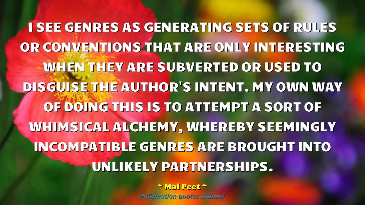 Mal Peet Quotes #2