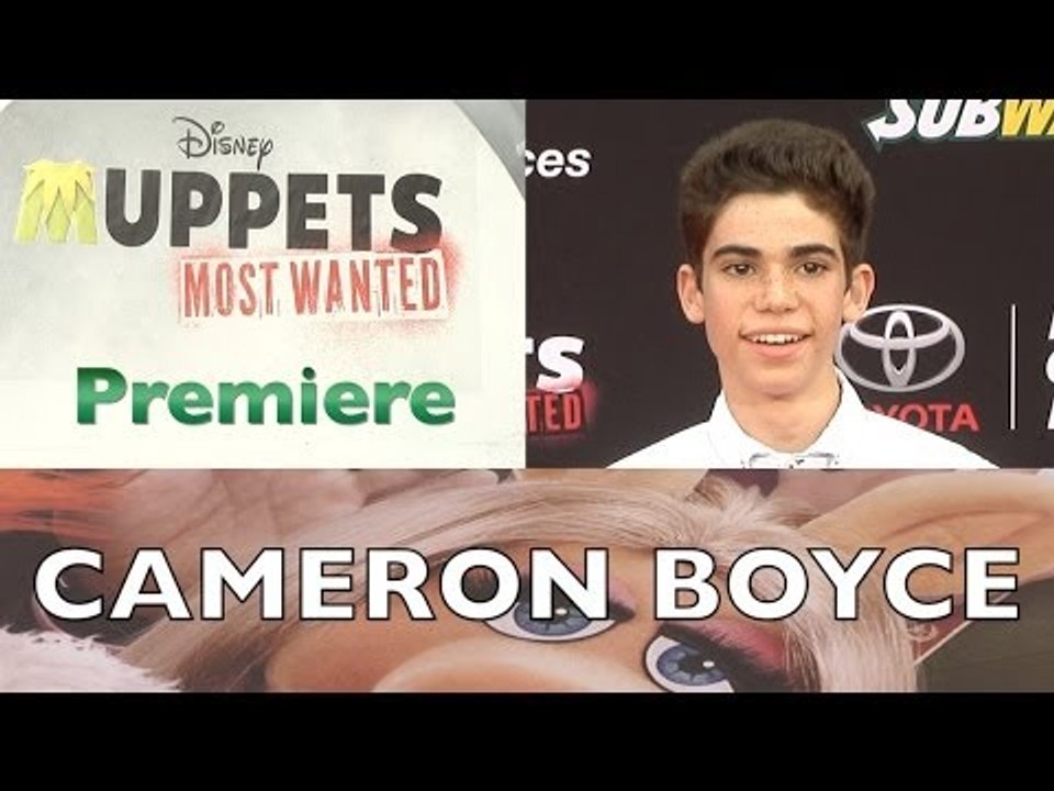 Cameron Boyce "Muppets Most Wanted" World Premiere ARRIVALS