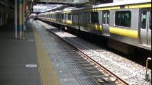 E257系団体臨時列車・千葉駅3番線通過