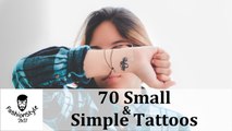 70 Small Simple Tattoos For Mens
