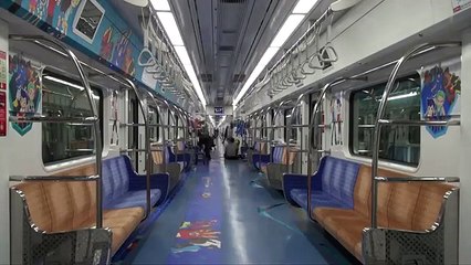 [DinoCore] Metro Wrap Video  Seoul Subway - Traveling Korea  Dinosaur Robot Animation