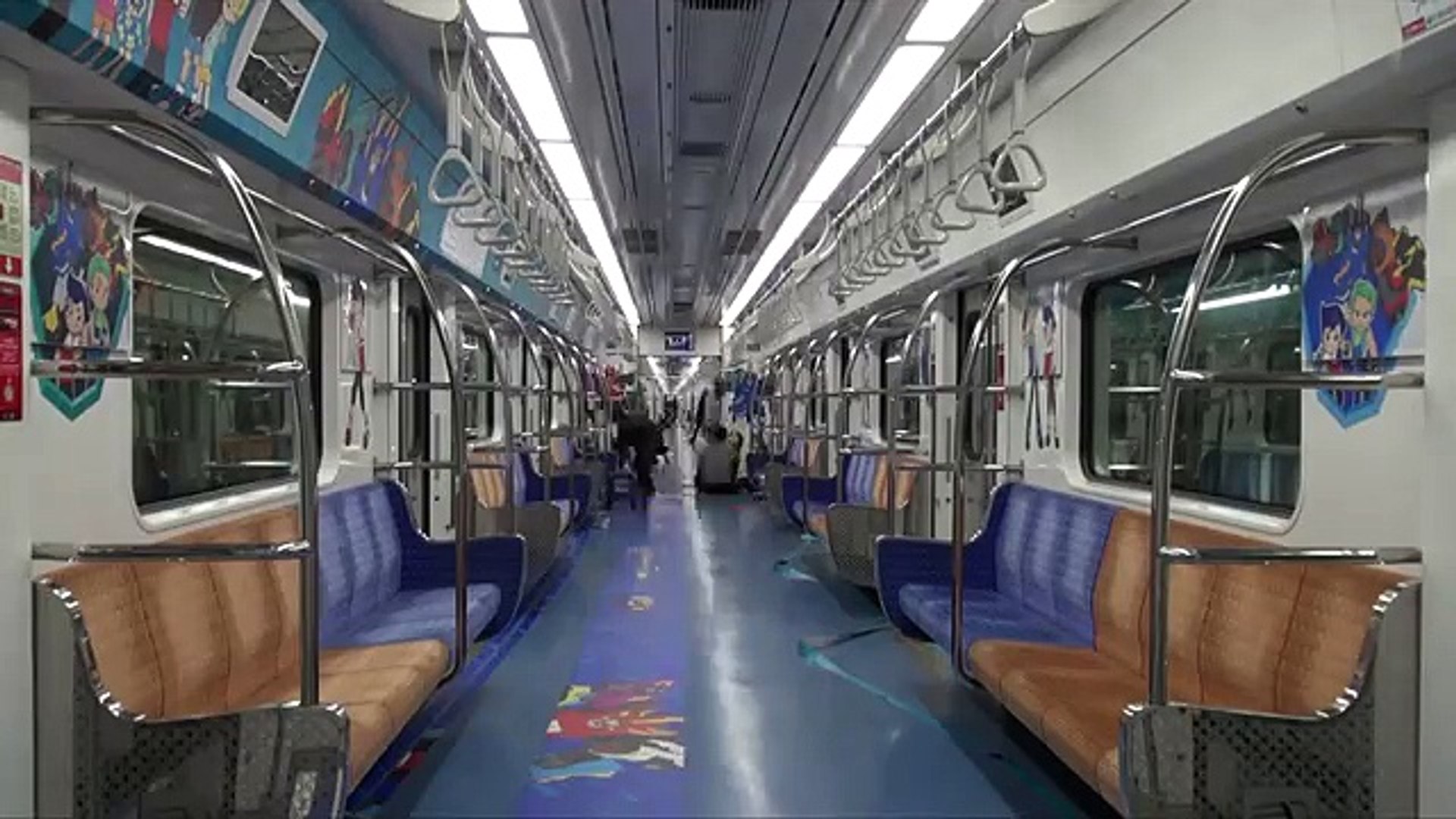 ⁣[DinoCore] Metro Wrap Video  Seoul Subway - Traveling Korea  Dinosaur Robot Animation