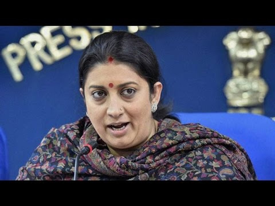 Smriti Irani's convoy car didn't kill the doctor, says HRD spokesperson