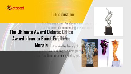 The Ultimate Award Debate: Office Award Ideas to Boost Employee Morale