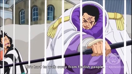 Fujitora and Marines Help Stop Birdcage Haki - One Piece 731 ENG SUB [HD]
