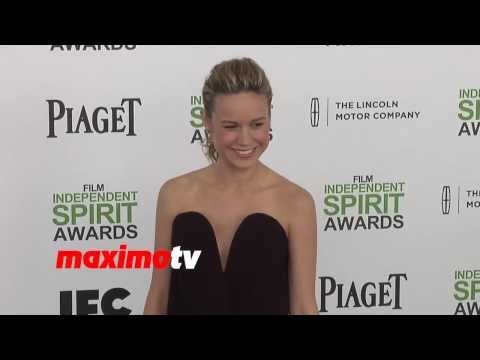 Brie Larson In Maison Martin 2014 Spirit Awards ARRIVALS