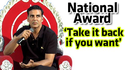 Akshay Kumar Gets ANGRY, Gives Away National Award