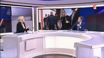 Marine Le Pen annonce sur France 2 qu'elle se met en congé de la présidence du Front national