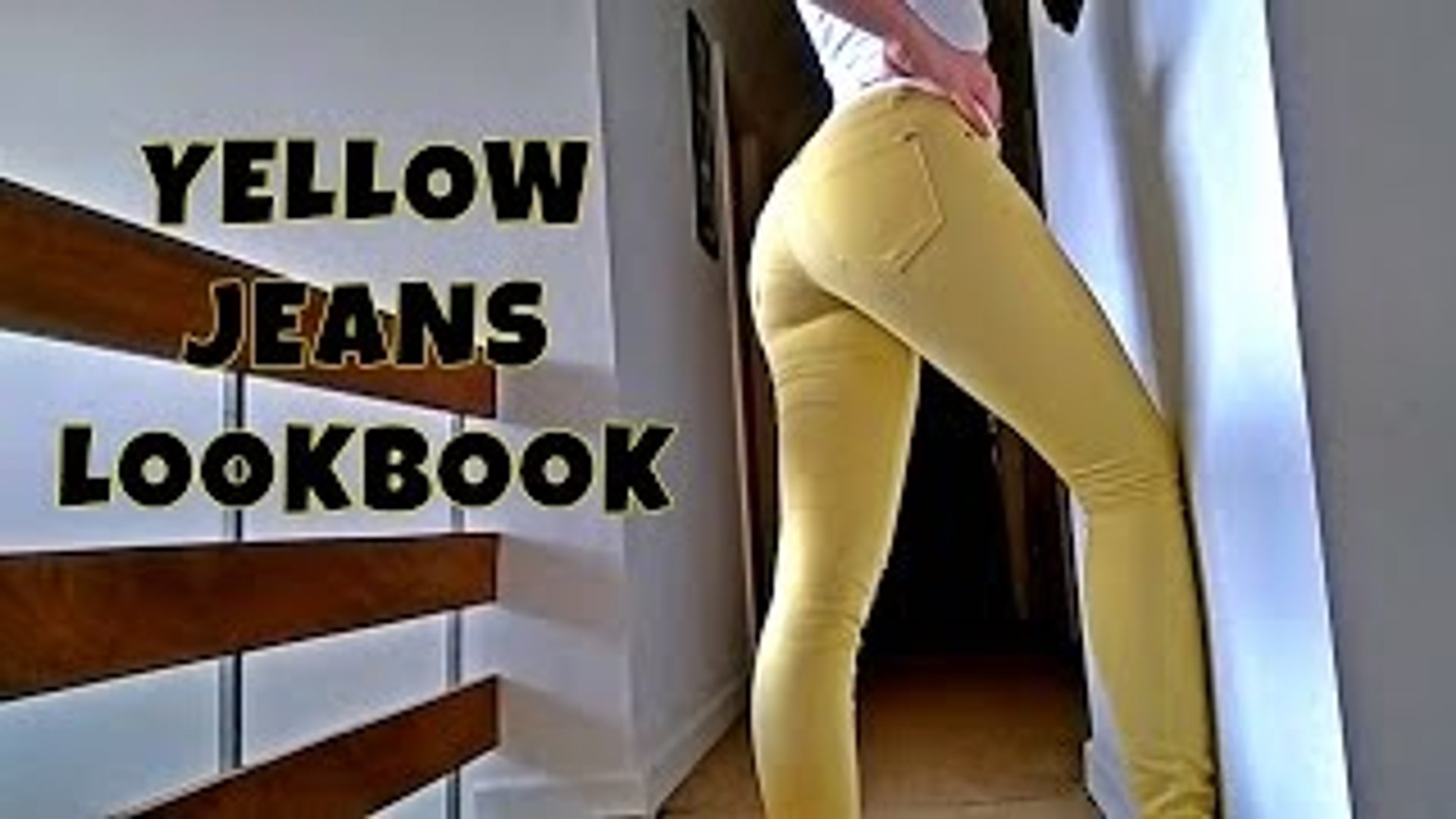 HOW TO STYLE BRIGHT, YELLOW JEANS/LEGGINGS-SUMMER LOOKBOOK
