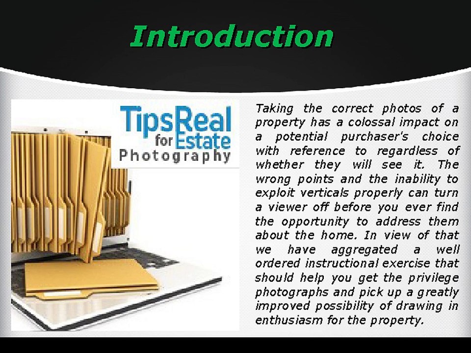 Tips for Real Estate Photography by Tony Henrik Halttunen