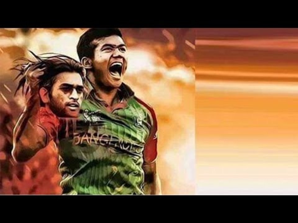 Image of Taskin Ahmed holding MS Dhoni's severed head goes viral