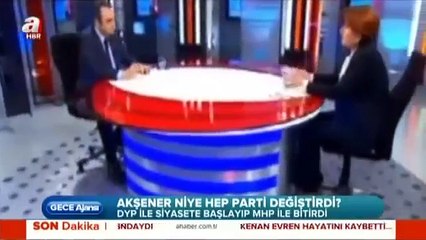 Meral Akşener'in Zigzaklı Siyasi Geçmişi ve Özer Çiller'in Elini Öpmesi.