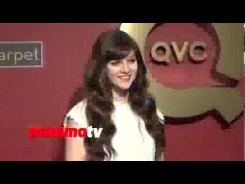 Aubrey Peeples 5th Annual QVC Red Carpet Style Pre-Oscars Fashion Arrivals