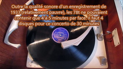 Schumann Concerto pour piano op.54 Yves Nat Eugene Bigot avec analyse - 1e partie