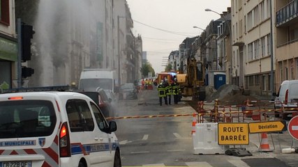 Fuite de gaz boulevard Louis Blanc