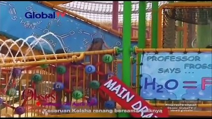 Libur Sekolah, Keisha Alvaro Ajak Adik Berenang