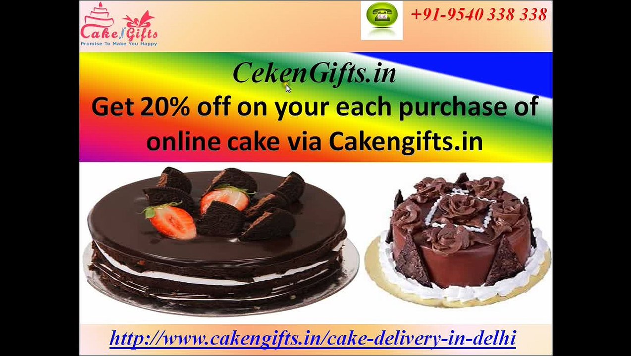 Cakes for all Occasions via CakenGifts.in