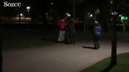 Çöpten hırsız çıktı....