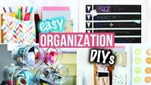Organization DIYs & Easy Room Decor for Getting Organized! | LaurDIY