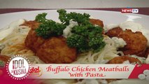 Idol sa Kusina: Buffalo Chicken Meatballs with Pasta