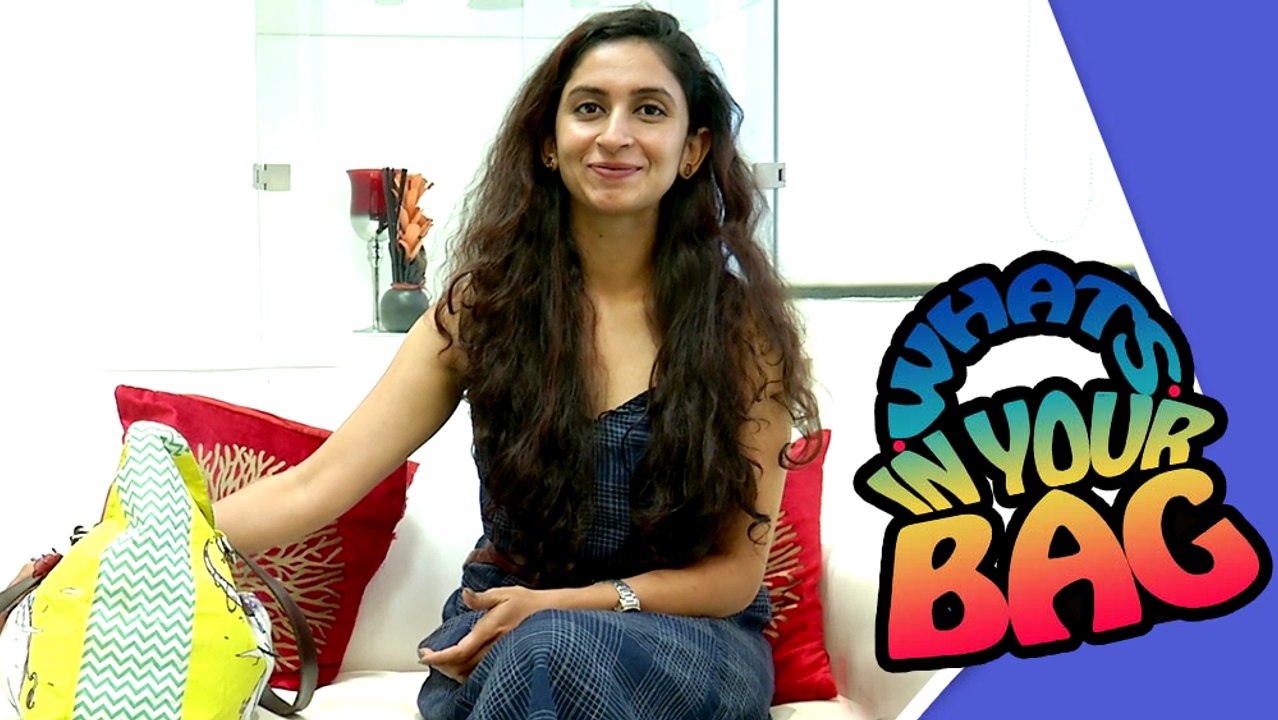 What's In Your Bag Mrunmayee Godbole Goodies Revealed Rajshri