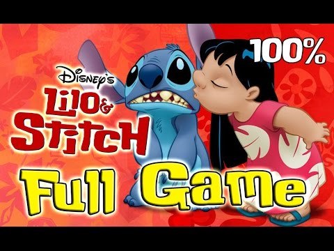 Disney's Lilo and Stitch Walkthrough FULL Movie Game Longplay (PS1) 100% collectibles