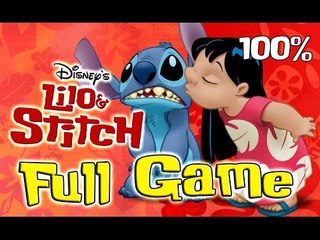 Disney's Lilo and Stitch Walkthrough FULL Movie Game Longplay (PS1) 100% collectibles