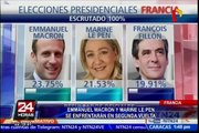 Francia: Marine Le Pen arremete contra su contendor Emmanuel Macron