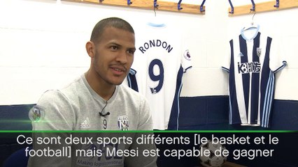 Interview - Rondon compare Messi à Michael Jordan