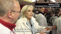 Marine Le Pen fustige 