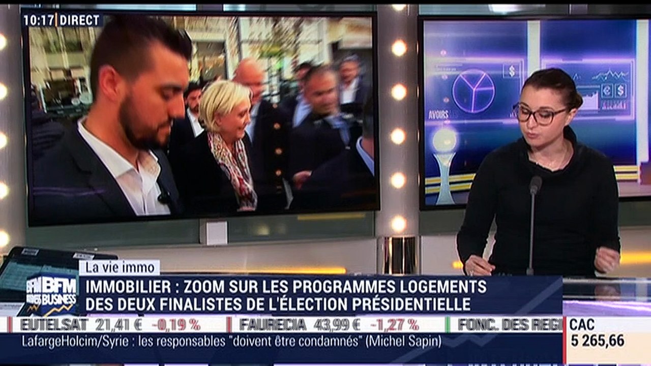 Marie Coeurderoy: Quid des programmes pour le logement et l'immobilier de Macron et Le Pen ? - 25/04