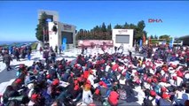 Çanakkale 57. Alay Yürüyüşü Sonrası Abide'de Tören Yapıldı