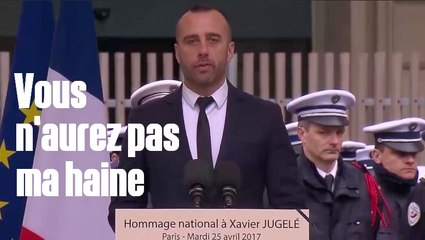 "Vous n'aurez pas ma haine", l'émouvant discours du compagnon de Xavier Jugelé